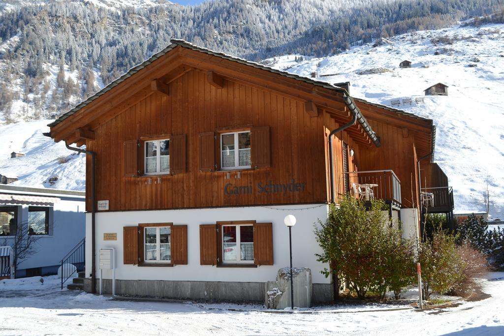 Schnider Bed&Breakfast Und Cafe Vals Kültér fotó